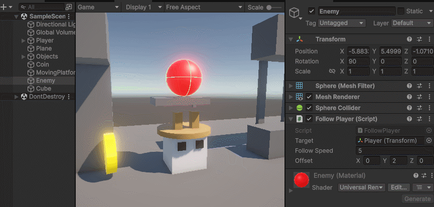 Следование за объектом