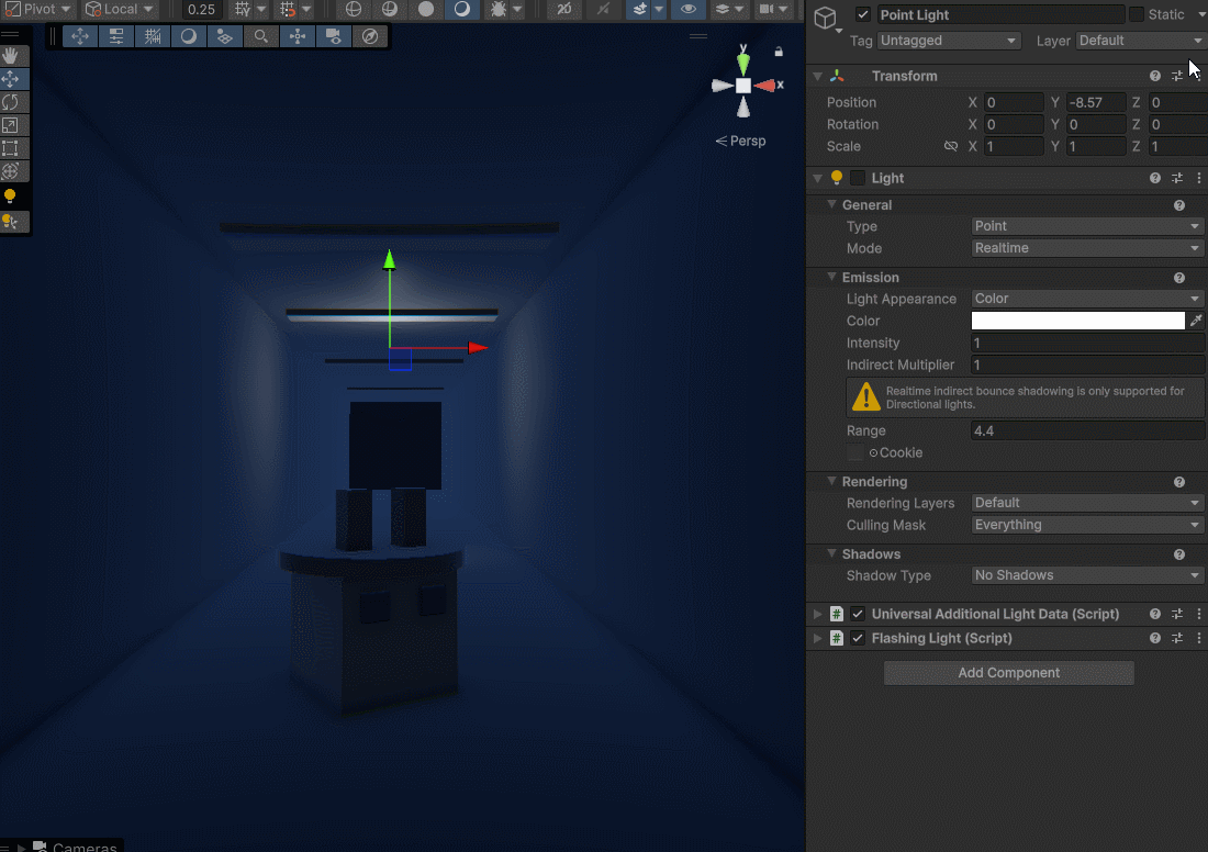 Мигающий свет